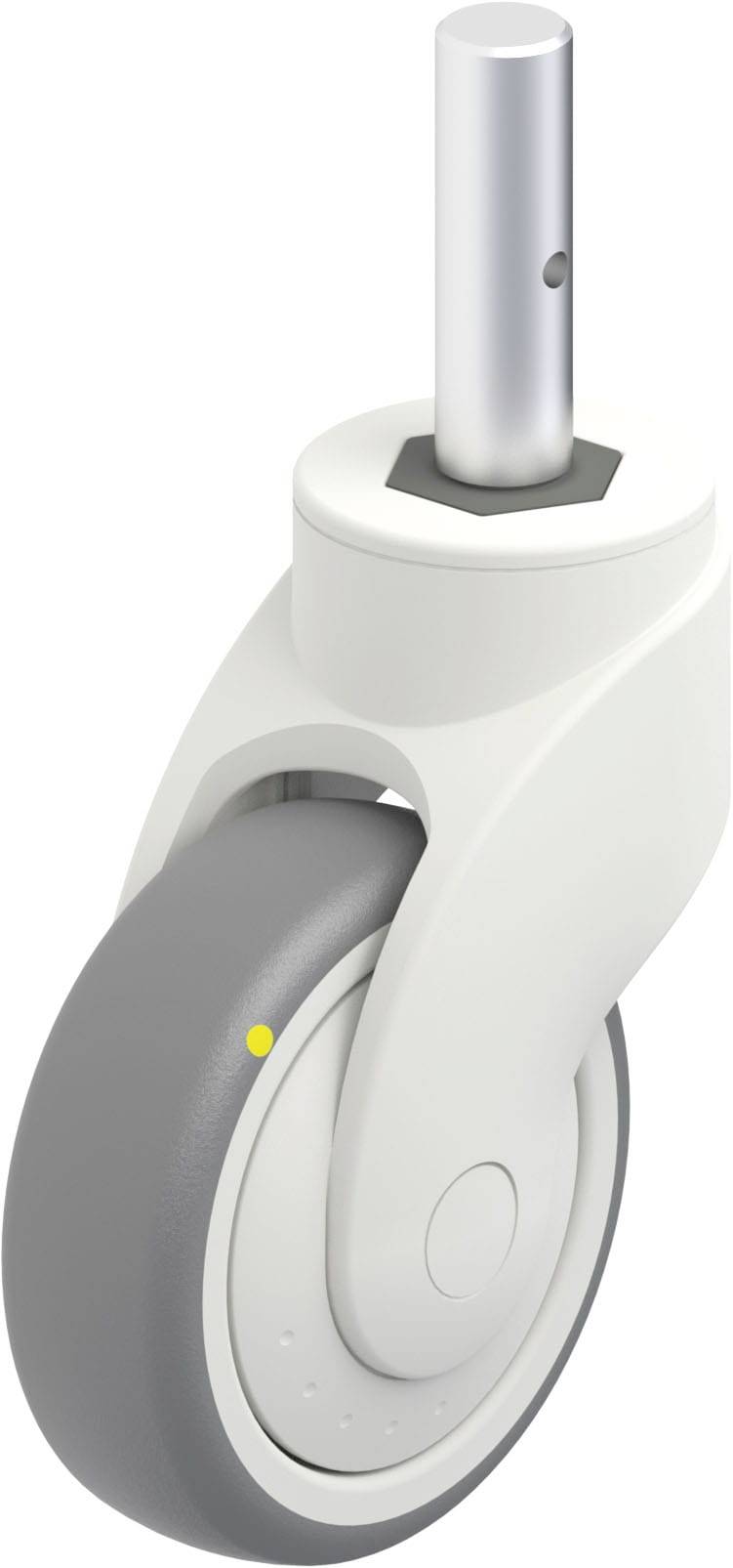 Blickle 752099 LWKE-TPA 101KF-ELS-ZA51 Műanyag forgógörgő KerékØ: 100 mm Teherbírás (max.): 70 kg 1 db