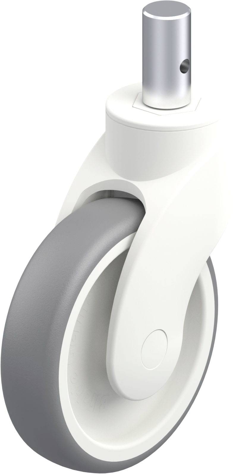 Blickle 740500 LWK-TPA 126G-ZA55 Műanyag forgógörgő KerékØ: 125 mm Teherbírás (max.): 110 kg 1 db
