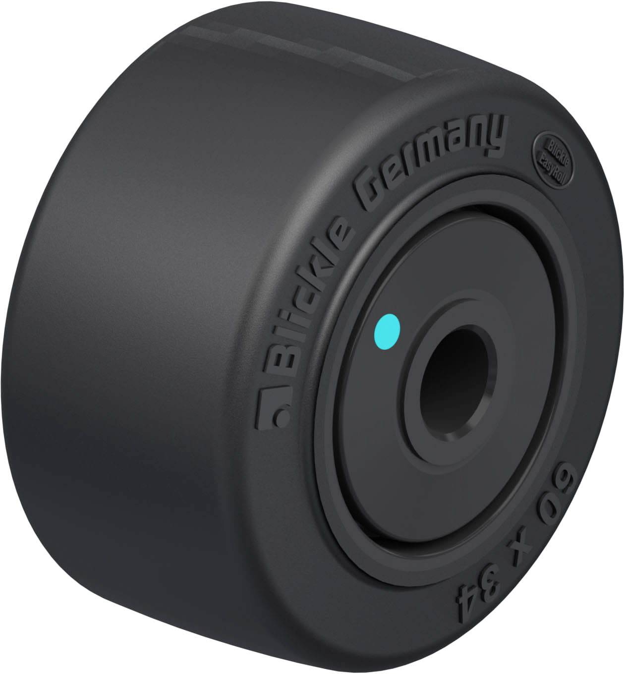 Blickle 942943 POEV 60/10KFD Nagy teherbírású kerék KerékØ: 60 mm Teherbírás (max.): 200 kg 1 db