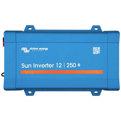 Victron Energy kék 'Sun Inverter 12 | 250' típusú inverter.