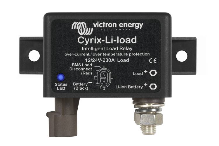 Victron Energy Cyrix-Li-Last 12 / 24V-23 CYR010230450 Relé mikroprocesszor vezérelt