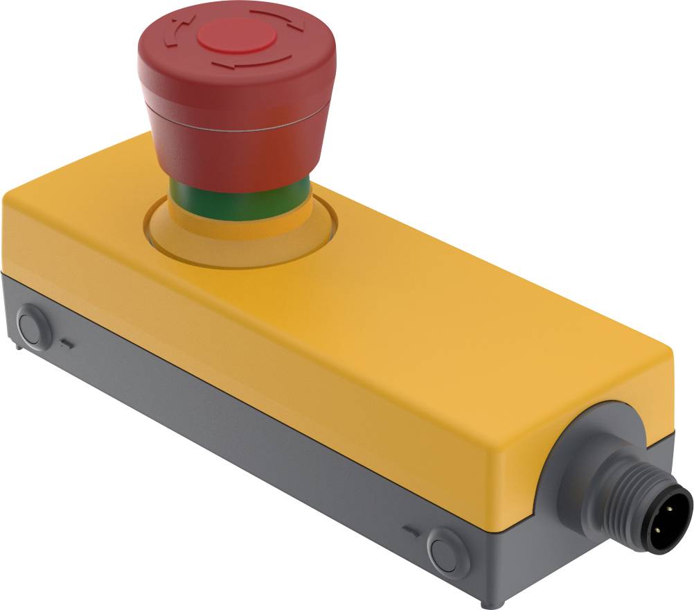 RAFI E-BOX Nyomógomb 35 V 0.1 A 2 nitó 1 db-0