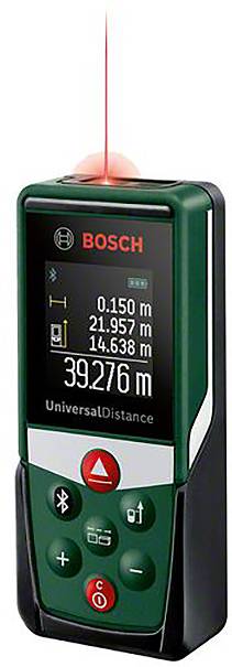 Bosch Home and Garden UniversalDistance 50C Lézeres távolságmérő Bluetooth-os 50 m