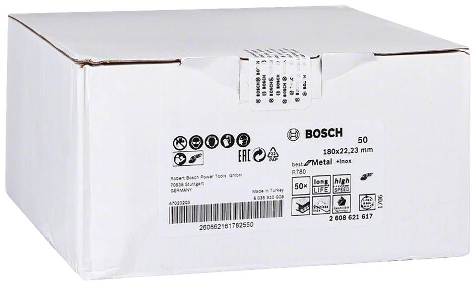 Bosch Accessories 2608621617 Rost tárcsa Ø 180 mm Szemcsézet=50 1 db