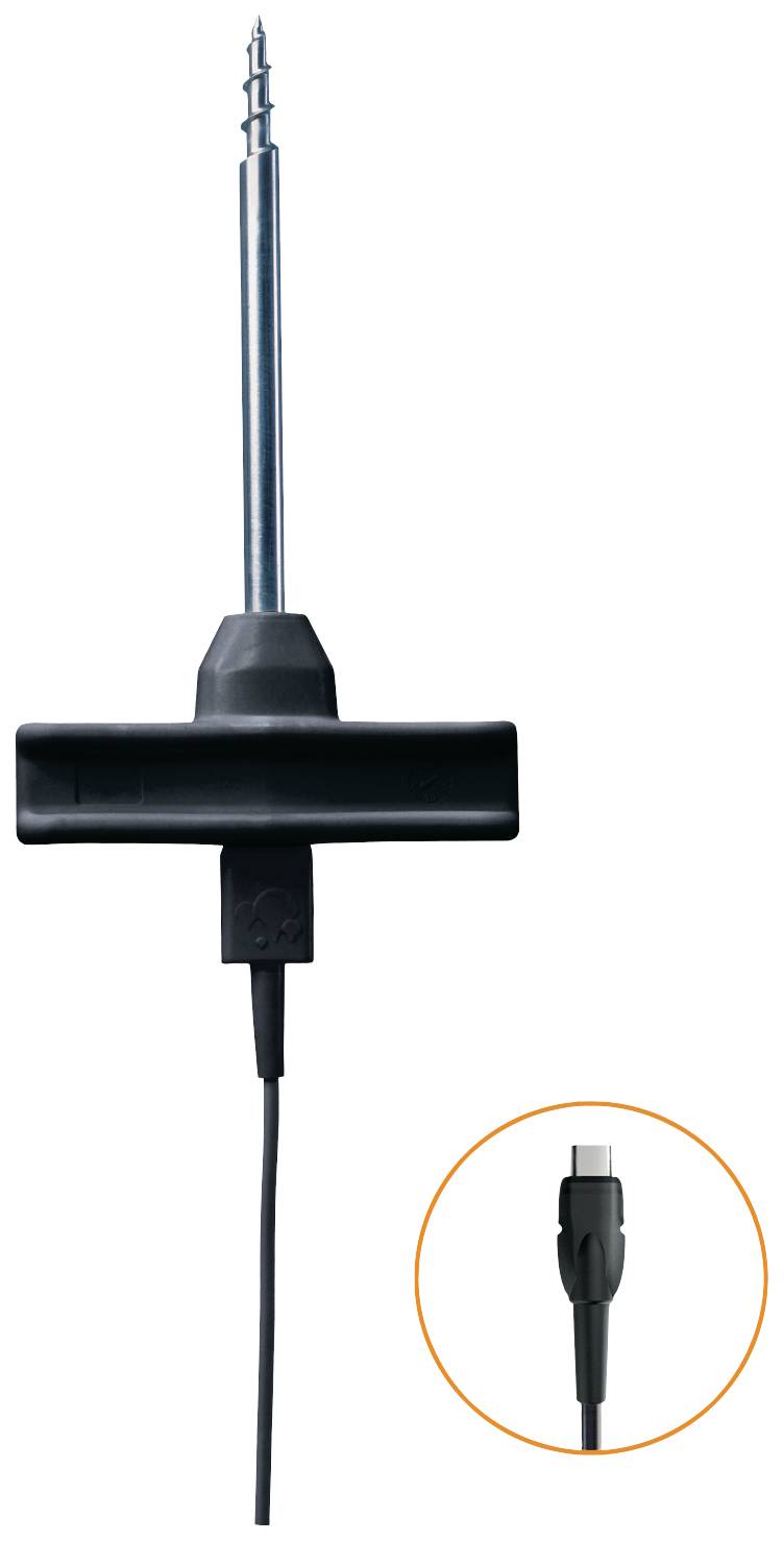 testo 0615 3211 Fagyasztott áru érzékelő Kalibráció (ISO) -50 - +140 °C Érzékelő típus NTC