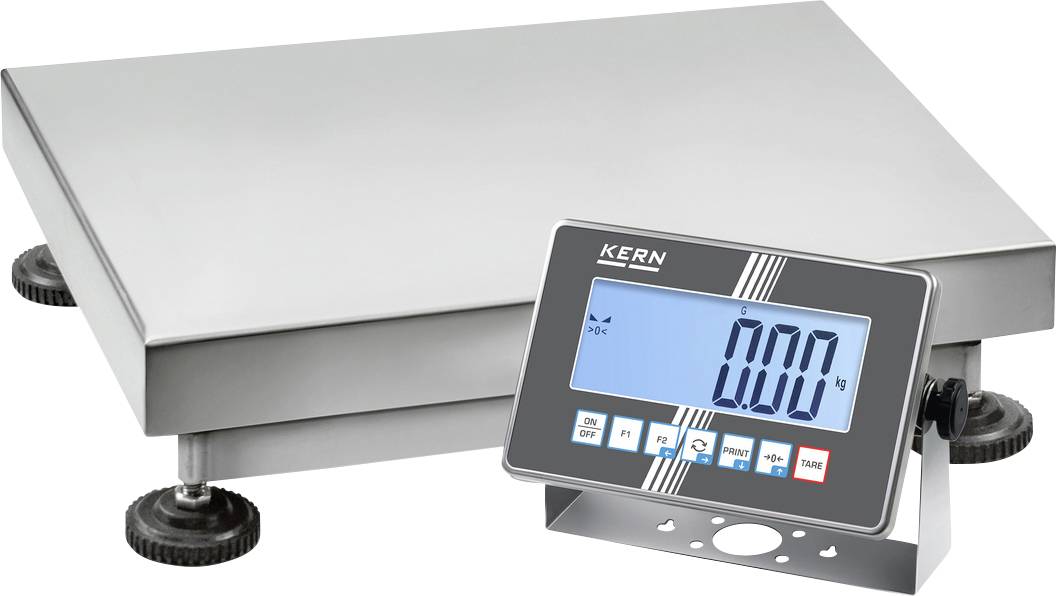 Kern Platform mérleg SXC 60K-2LM Mérési tartomány (max.) 60 kg Leolvashatóság 10 g, 20 g Hálózatról üzemeltetett