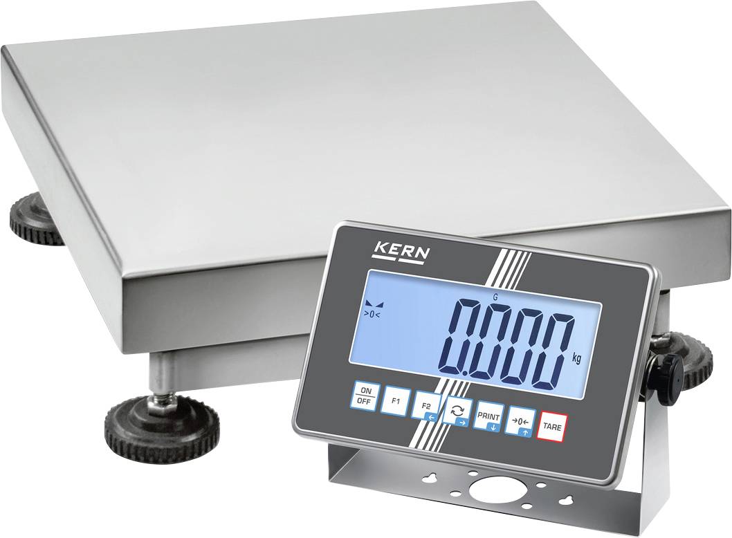 Kern Platform mérleg SXC 60K-3 Mérési tartomány (max.) 60 kg Leolvashatóság 5 g Hálózatról üzemeltetett