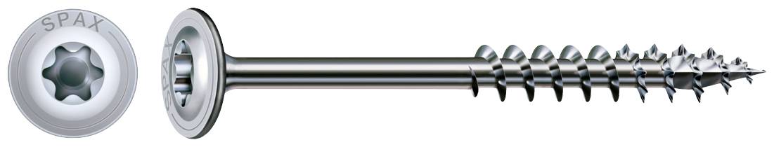 SPAX 0251010801405 R 88193 m.Spitze/T-STAR Facsavar 8 mm 140 mm T-STAR plus Acél WIROX 50 db