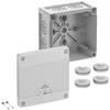 Spelsberg 40640001 Leágaztató doboz (H x Sz x Ma) 127 x 127 x 75 mm Szürke IP66, IP67, IP69 1 db