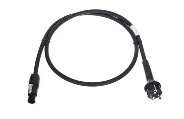 Neutrik 1027577 Csatlakozókábel Áram  Fekete 1.5 m