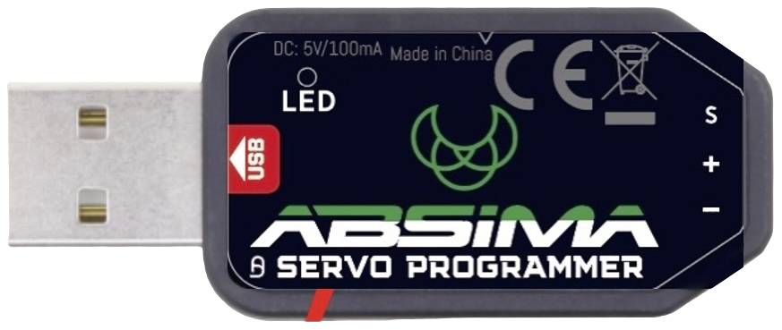 Absima Smart Servo USB csatlakozó
