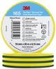 3M 165YG5E Szigetelőszalag Zöld/Sárga (H x Sz) 20 m x 19 mm 1 db