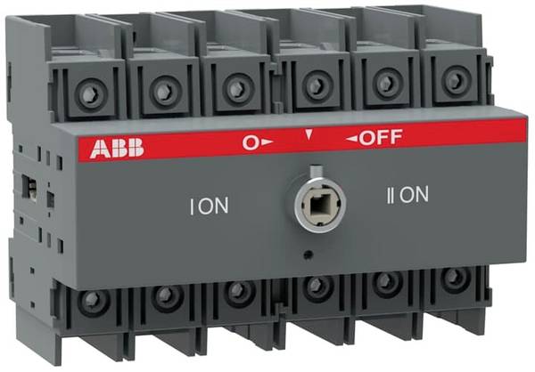 ABB OT60F3C Terhelés átkapcsoló  60 A 750 V  Fekete 1 db