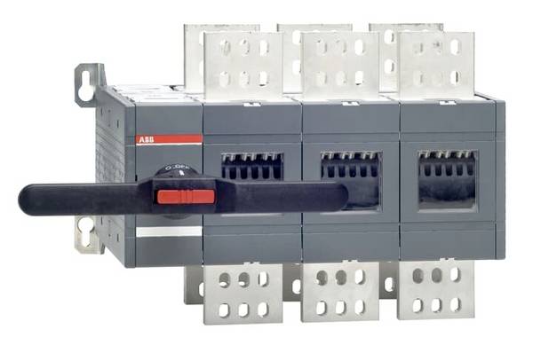 ABB OT2500E03CP Terhelés átkapcsoló fekete 2500 A 1000 V  Fekete 1 db darab