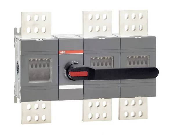 ABB OT2000E12P Terhelés elválasztó kapcsoló  2000 A 1000 V  Fekete 1 db