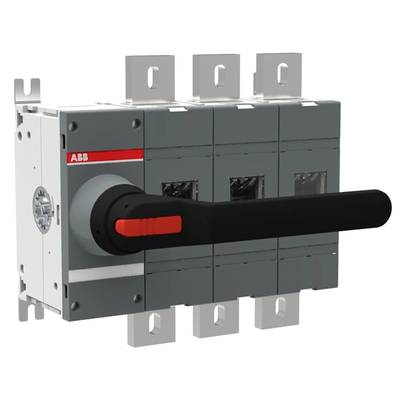 Elektromos terheléskapcsoló forgófogantyúval áramkörök biztonságos leválasztásához. Ipari alkalmazásokra alkalmas.