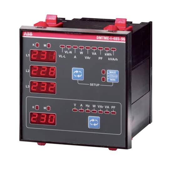 ABB DMTME-96 Beépíthető mérőműszer 3 fázisú