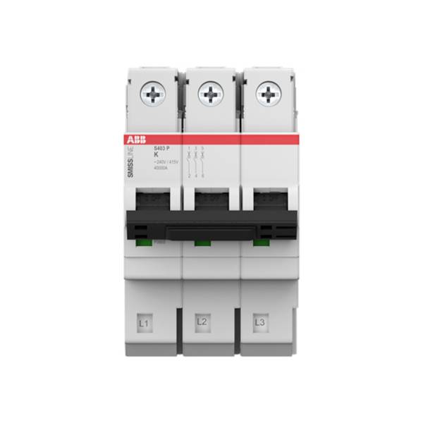 ABB 2CCG000457R0001 S403P-K2 Vezeték védőkapcsoló 2 A 240 V