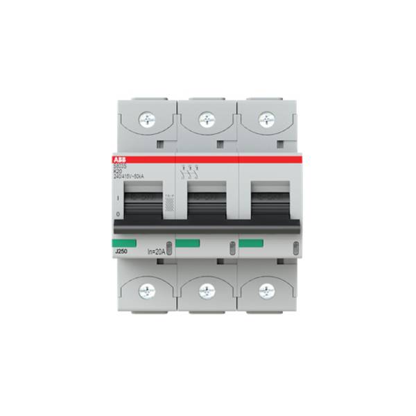 ABB 2CCS863001R0487 S803S-K20 Vezeték védőkapcsoló 20 A 400 V