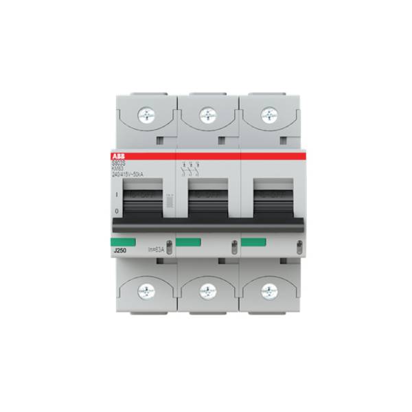 ABB 2CCS863001R0596 S803S-KM63 Vezeték védőkapcsoló 63 A 690 V