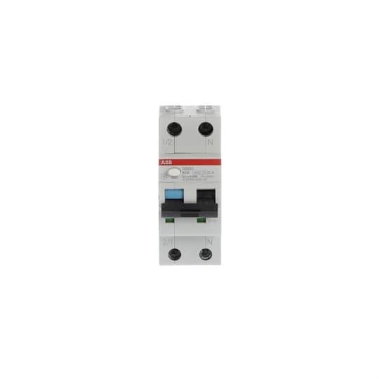 ABB által gyártott kétpólusú, automatikus védőkapcsoló, amely elektromos berendezések túlterhelés és rövidzárlat elleni védelmére alkalmas.