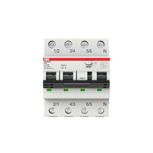 ABB 2CSR256440R3134 FI védőkapcsoló 3 fázisú 13 A 0.03 A
