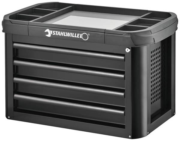 Stahlwille 81200157 93 TOP BOX Szerszámos doboz  Fekete