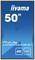 'iiyama 50" ProLite LH5070UHB-B1, 4K, 24/7' kék háttéren.
