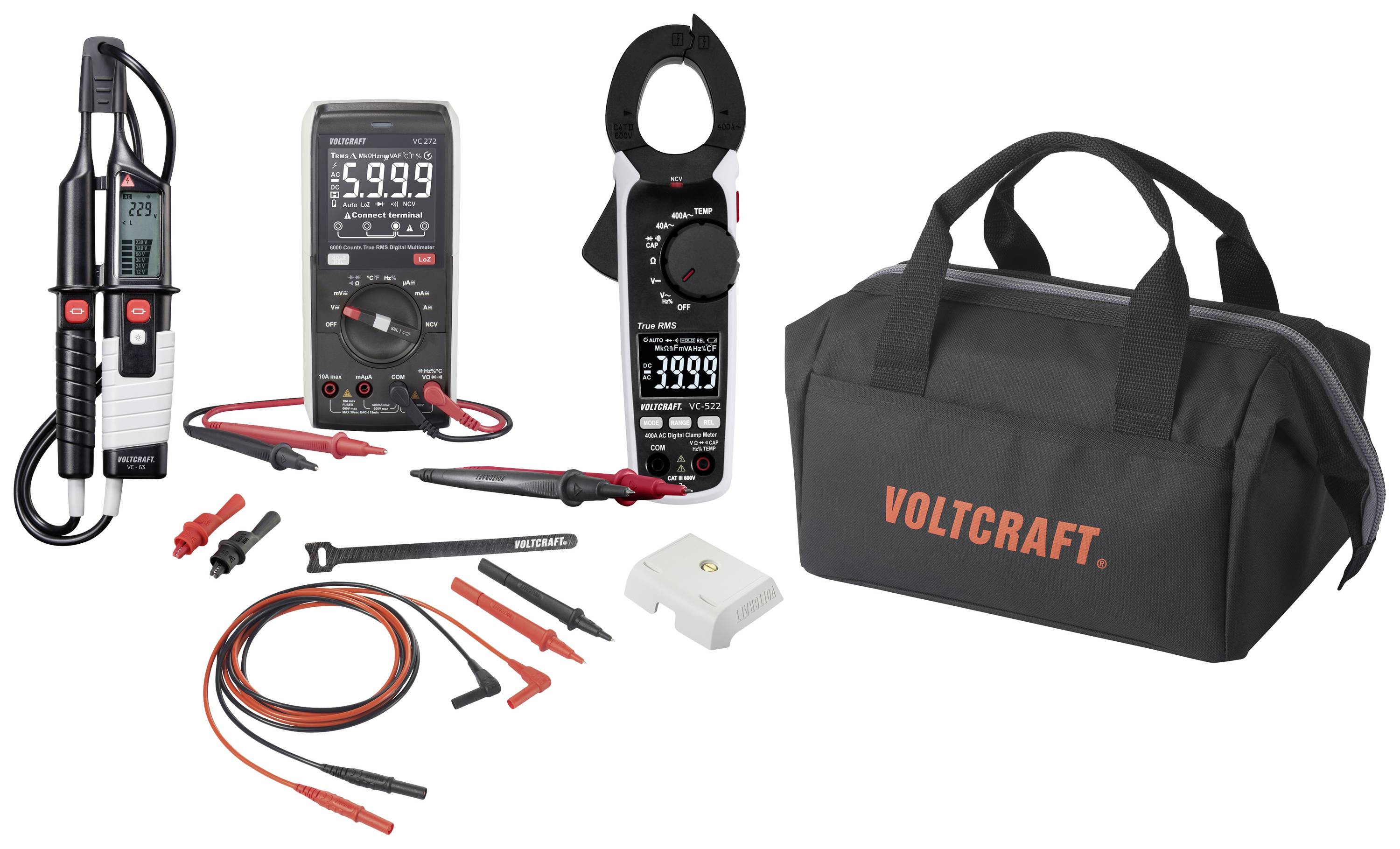 Mérőműszer készlet képzéshez, VOLTCRAFT VC-12884310+VC-8466755-Set