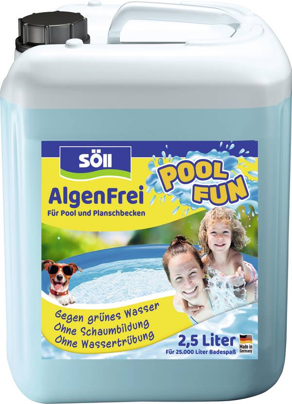 Söll 81506 AlgenFrei-Flüssigkeit Algamentesítő folyadék 2.5 l