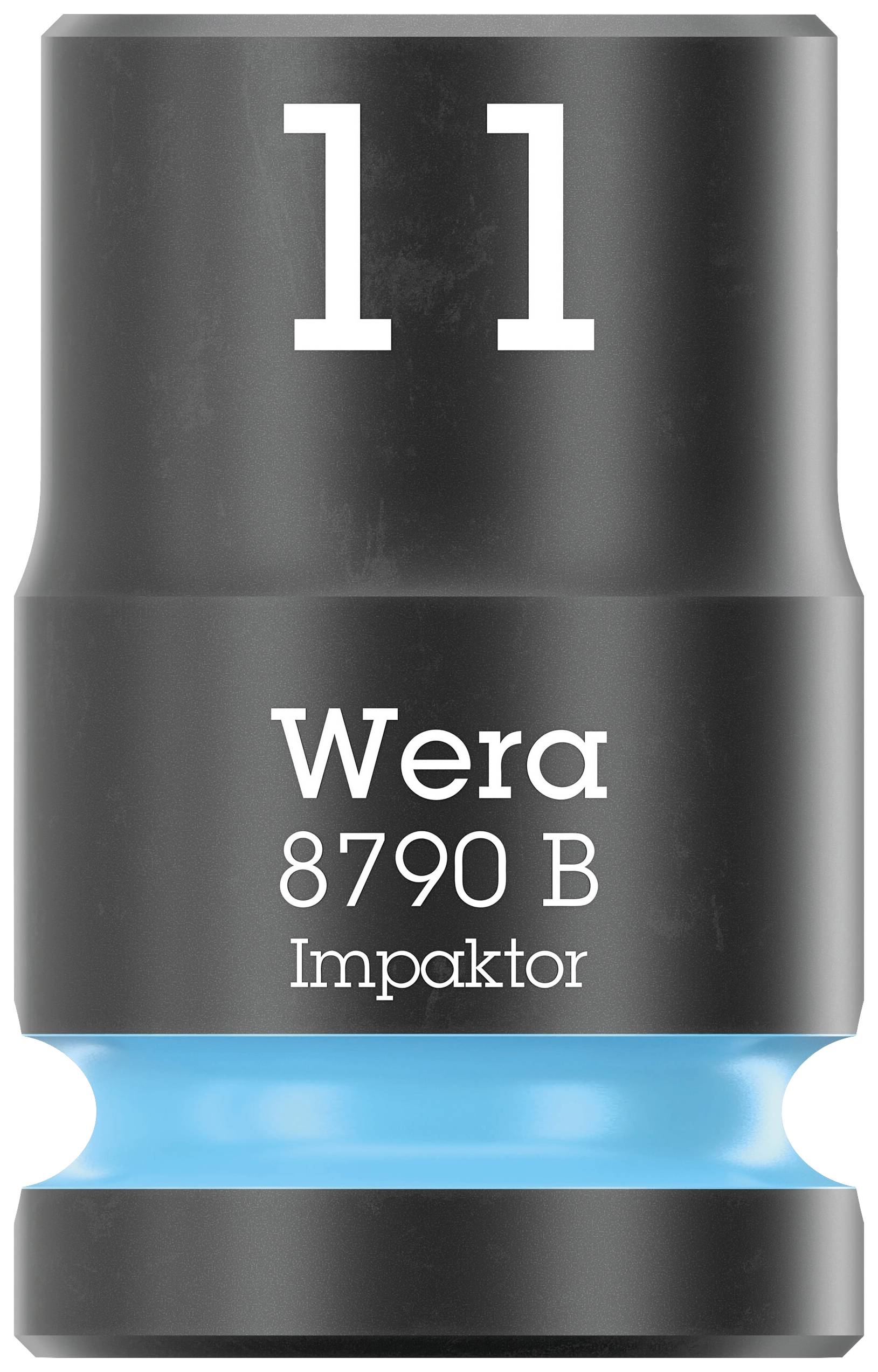 Wera 8790 B Impaktor 05005502001 Külső hatlap Dugókulcs betét 11 mm 1 db 3/8