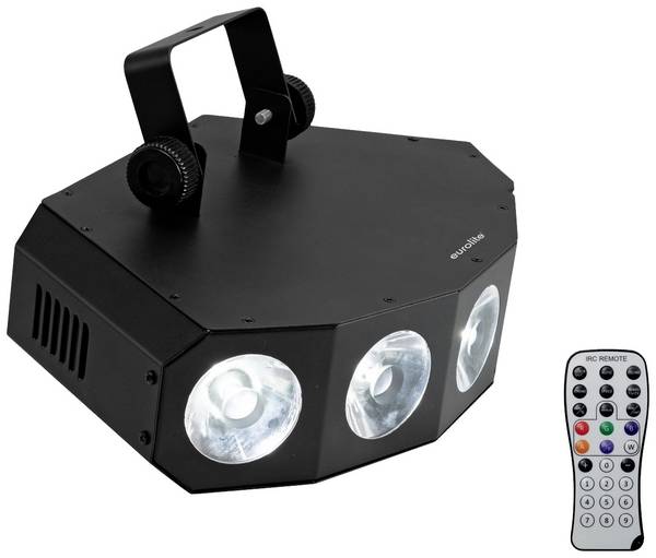 Eurolite 51918673 LED SCY-500 CW DMX LED-es effektsugárzó  LED-ek száma:5 15 W