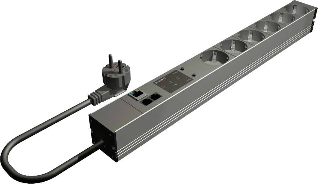 Bachmann 3293009 19 inch Stekkerdoos voor patchkast Zwart