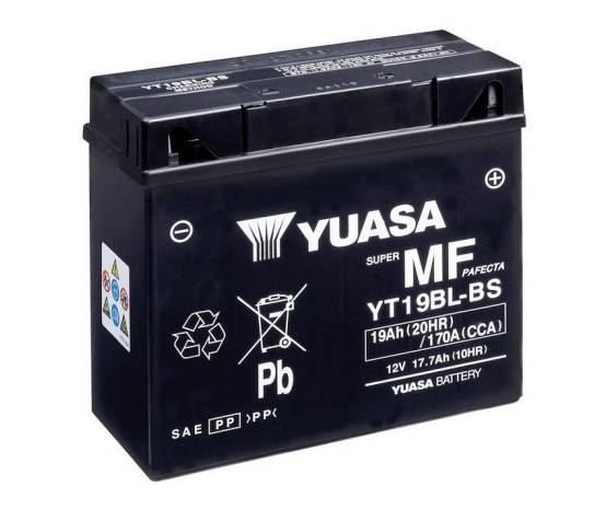 Yuasa YT19BL Motorkerékpár akku 12 V 19 Ah