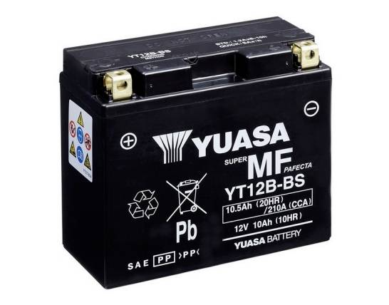 Yuasa YT12B Motorkerékpár akku 12 V 10 Ah