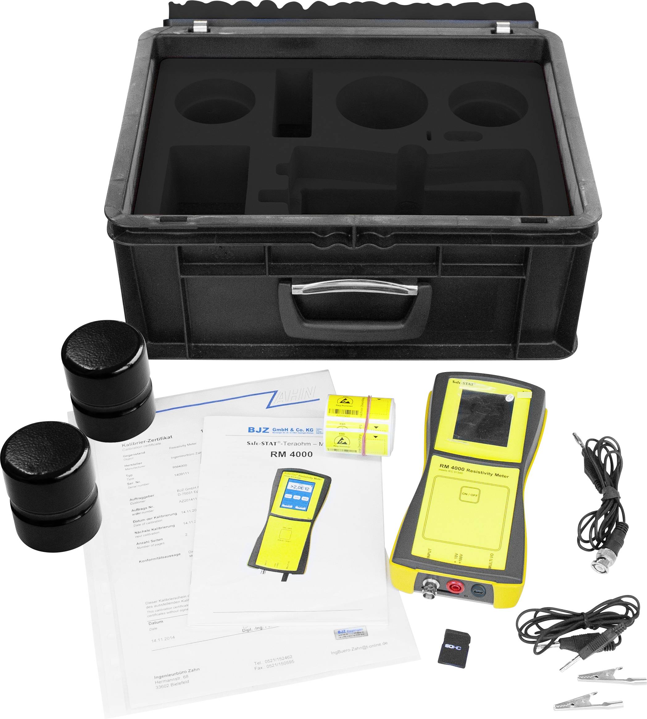 BJZ RM 4000 KIT Ellenállásmérő