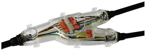 CellPack 425490 Y1/EG/V/WAGO Öntőgyanta elágazó foglalat Kábel átmérő tartomány: 9 - 22 mm Tartalom, tartalmi egységek rendelésenként: 1 db
