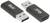 Két fekete USB-adapter fekszik egymás mellett, amelyeken a 'Club' felirat szerepel, az egyik USB-A, a másik USB-C csatlakozóval.