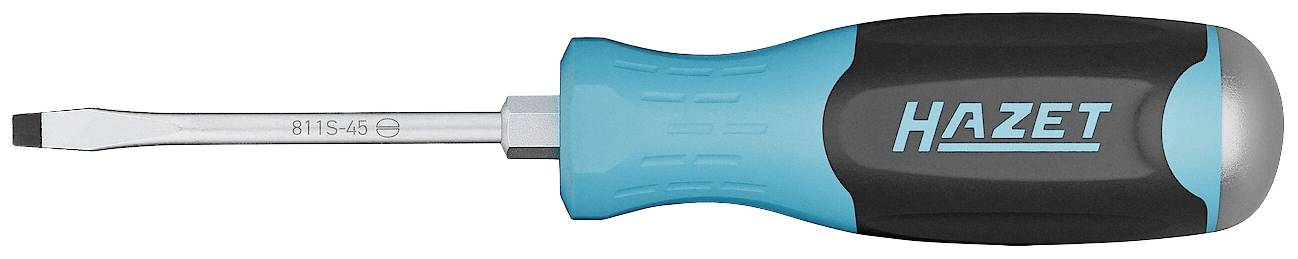 Hazet 811S-45 Műhely Egyenes pengéjű csavarhúzó Pengeszélesség: 4.5 mm Penge hossz: 75 mm
