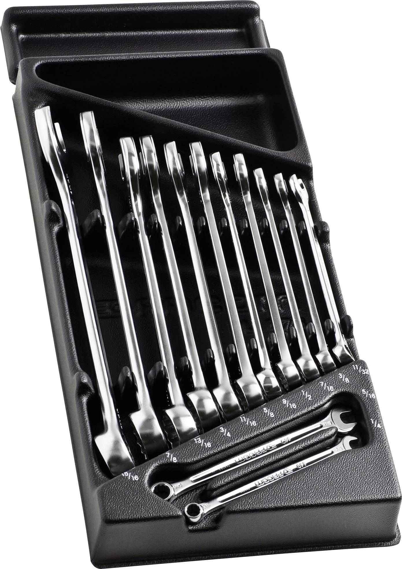 Facom MOD.440-4PB Racsnis csavarkulcs készlet Kulcsszélesség (coll) 1/2 - 15/16