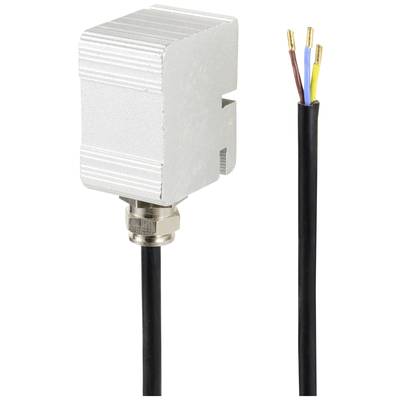Fémes alkatrész kábel csatlakozóval, négy különböző színű vezetékkel. Alkalmas elektromos kötések létrehozására.