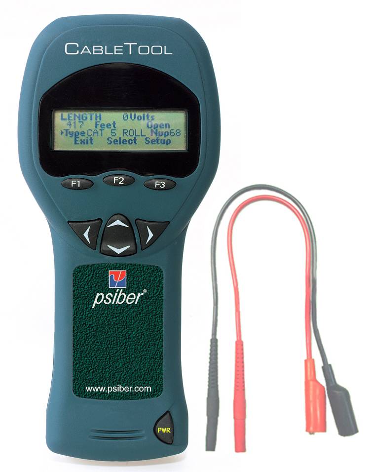 Kábel mérő készülék 226008 Psiber Data Systems PS_CT 50 Hálózat