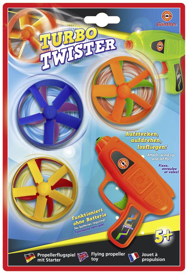 Günther Flugspiele 1687 Szabadonrepülő modell Turbo Twister
