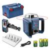 Bosch Professional GRL 400 H + LR 1 in L-BOXX Rotációs lézer Önszintező Hatótáv (max.): 400 m