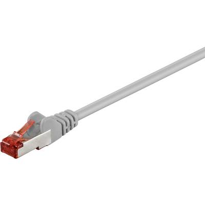 Szürke Ethernet-kábel piros csatlakozóval, hálózati kapcsolatokhoz használva.