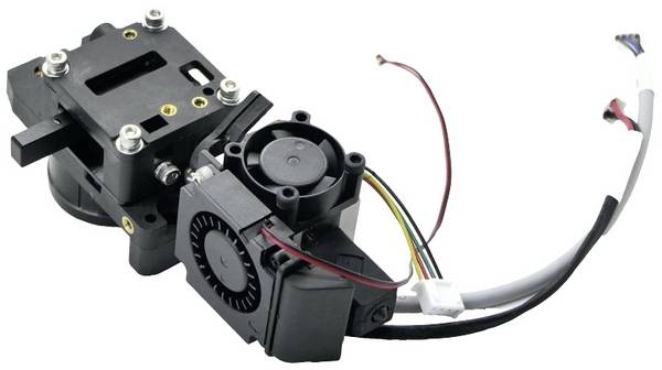 Flashforge Nyomtatófej (balra) Alkalmas (3D nyomtató): FlashForge Guider 3 Ultra Left Spray Head Assembly 20003863001
