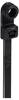 TRU COMPONENTS TC-12814208 Kábelkötöző 200 mm 4.8 mm Fekete Csavaros foglalattal, UV időjárásálló 100 db