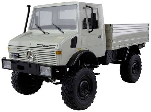 Amewi 22631 Unimog Basic, hellgrau 1:12 Elektro RC modell teherautó RtR