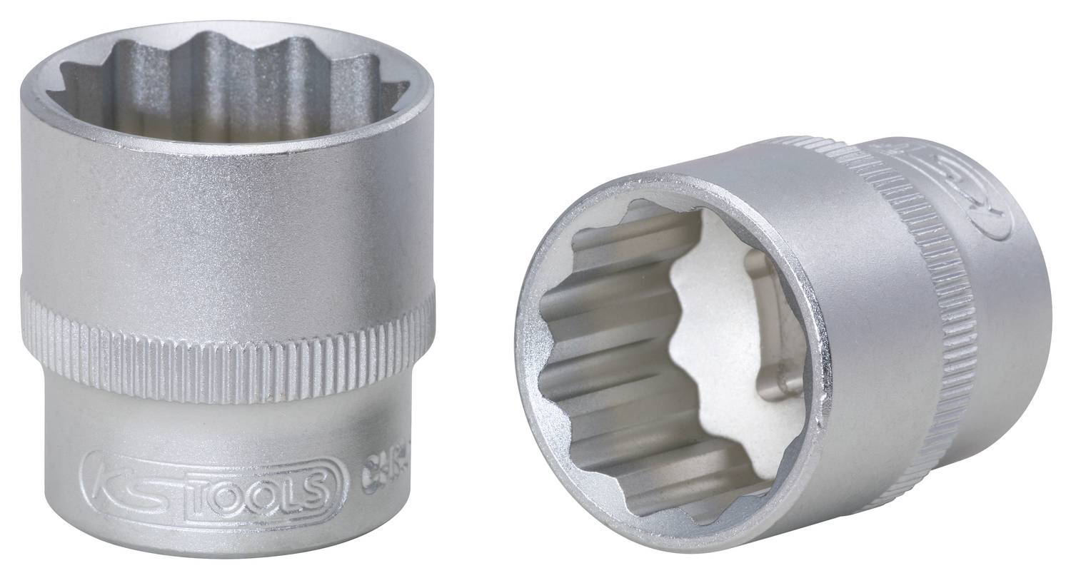 KS Tools 917.4816 917.4816 Négylap tömör, 10 mm (3/8 coll) Bit befogó 15/16 15/16 3/8