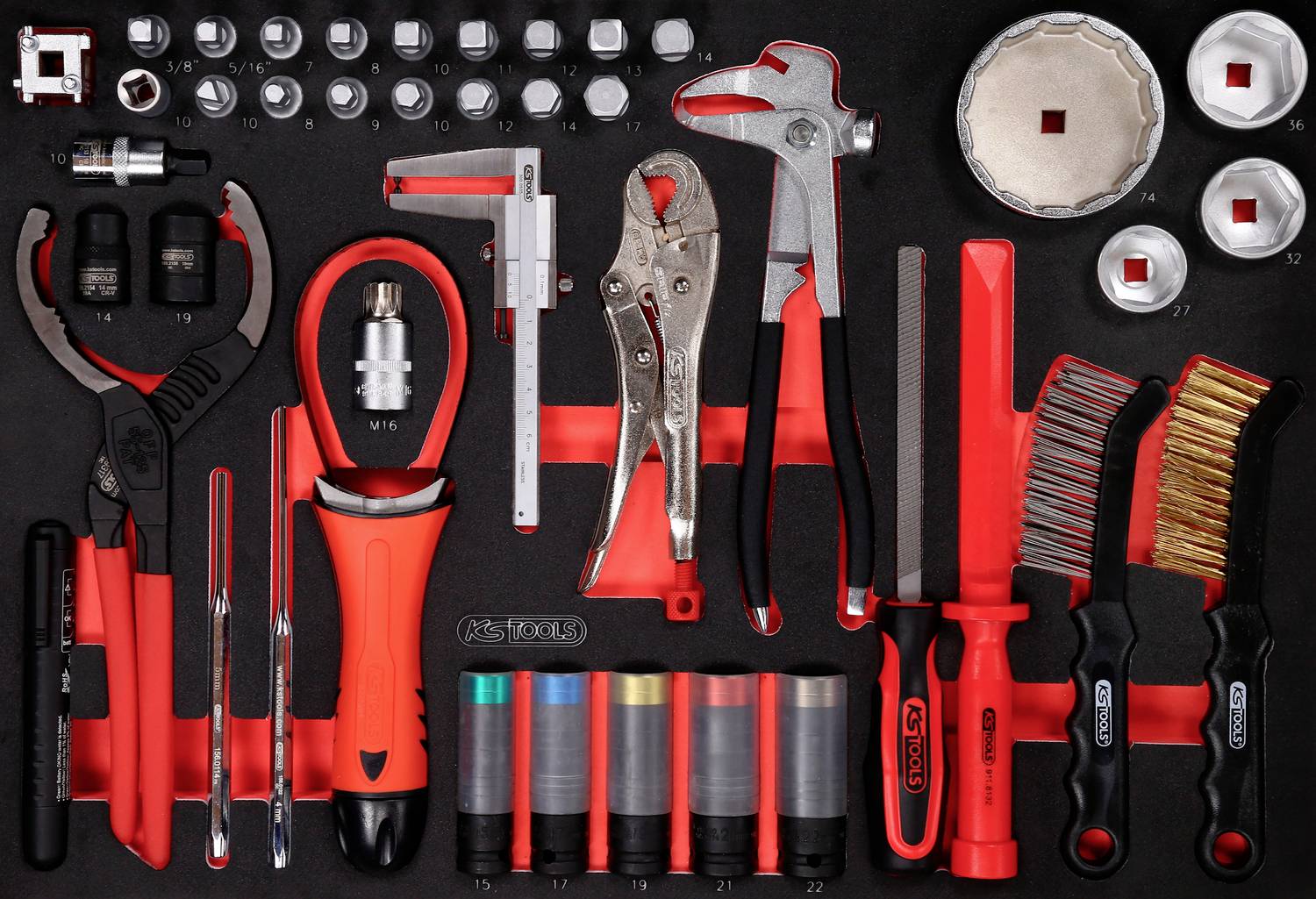 KS Tools 811.0043 Dugókulcs készlet 811.0043